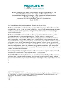 thumbnail of 2021-03-15 CWLL PUMP Act Support Letter House Committee on Education and Labor Hearing